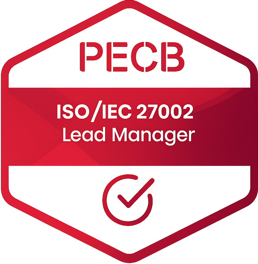 ISO/IEC 27002 Lead Manager badge