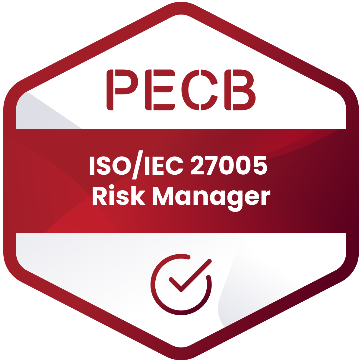 ISO/IEC 27005 Risk Manager badge