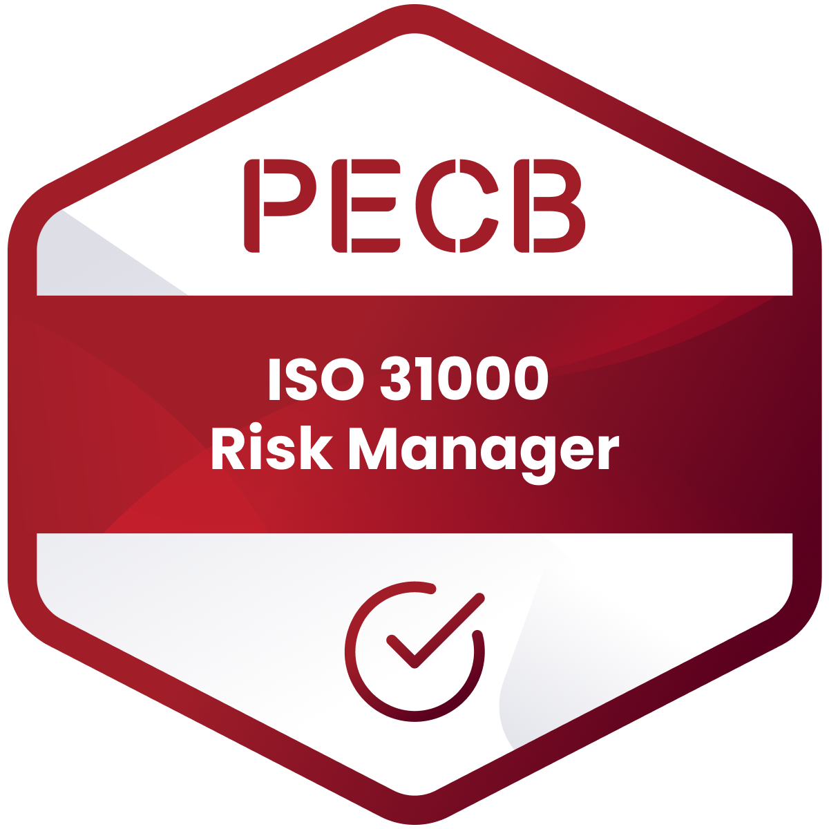 ISO 31000 Risk Manager badge